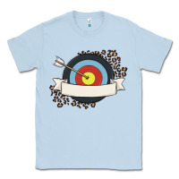 Dusty Blue custom name archery Classic Tee - MaliasSmallBusiness