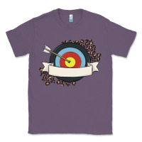 Lavender custom name archery Classic Tee - MaliasSmallBusiness