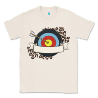 Natural custom name archery Classic Tee - MaliasSmallBusiness