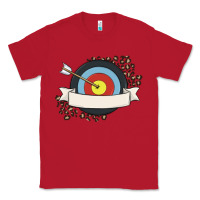 Red custom name archery Classic Tee - MaliasSmallBusiness