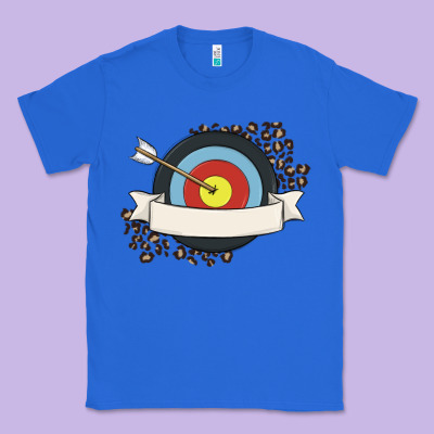 Custom Name Archery Classic Tee Designed By Maliassmallbusiness