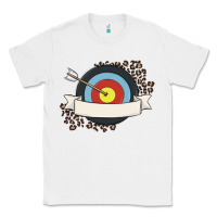 White custom name archery Classic Tee - MaliasSmallBusiness