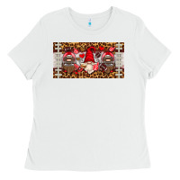 White american football gnome license plate Ladies Tee - HRA Design Shop