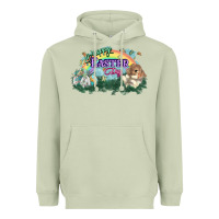 Matcha Happy Easter Day rainbow Heavyweight Hoodie - HowdyJamesFarm