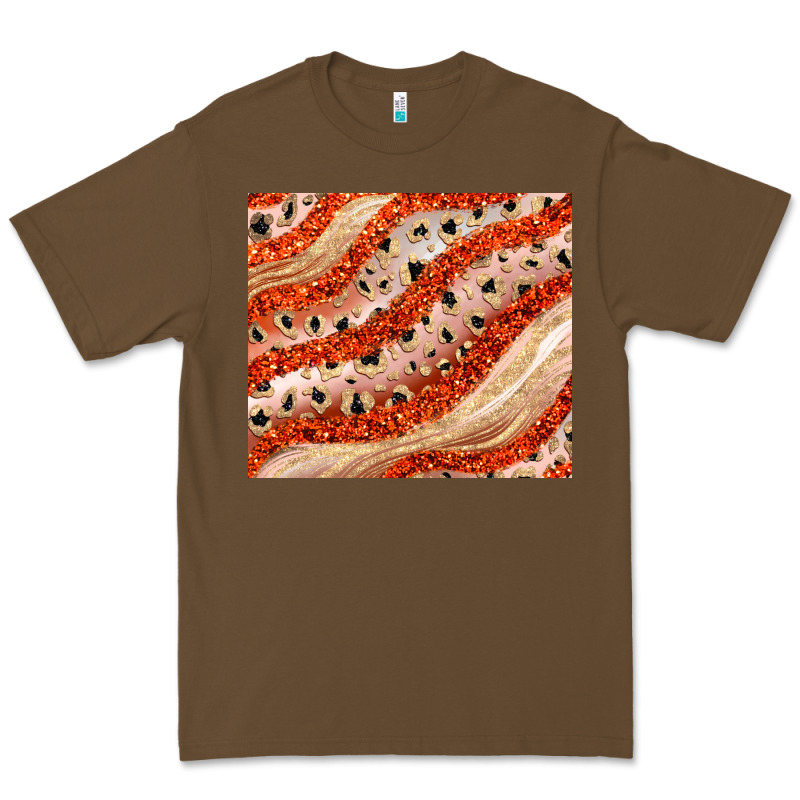 Orange Glitter Premium Tee by JahusDesignShop | Teevron