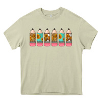 Mossy western teacher pencils 16oz libbey glass Heavy Core Tee - HRA Design Shop