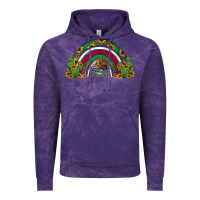 Cloud Purple mexican flag cactus and sunflowers rainbow Vintage Hoodie - Jasminsmagicworld