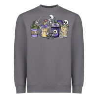 Storm skeleton coffee cups Heavyweight Sweatshirt - NancyCooperArtShop