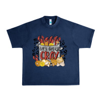 Navy let's get cray crawfish boil Urban Heavy Tee - MaliasSmallBusiness