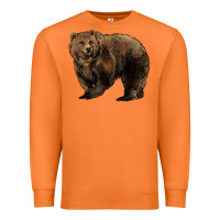 Carrot Grizzly Bear Premium Sweatshirt - HowdyJamesFarm