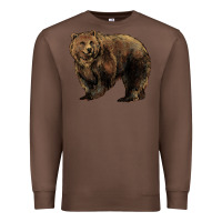 Chestnut Grizzly Bear Premium Sweatshirt - HowdyJamesFarm