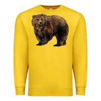 Lemon Grizzly Bear Premium Sweatshirt - HowdyJamesFarm