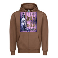 Chestnut He don't like me like Tequila does nobody can Zipper Hoodie - Bettercallsaul