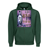 Sports Green He don't like me like Tequila does nobody can Zipper Hoodie - Bettercallsaul