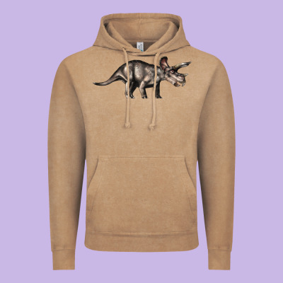 Triceratops Horridus Vintage Hoodie Designed By Lillyallendesigns