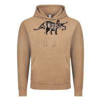 Vintage Coffee Triceratops Horridus Vintage Hoodie - LillyAllenDesigns