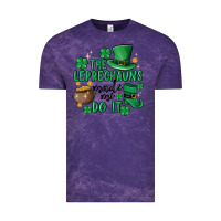 Cloud Purple the leprechauns made me do it Vintage Tee - MaliasSmallBusiness