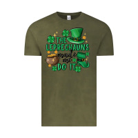 Vintage Olive the leprechauns made me do it Vintage Tee - MaliasSmallBusiness