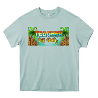 Western Teacher Off Duty 16oz Libbey Glass Heavy Core Tee | Teevron