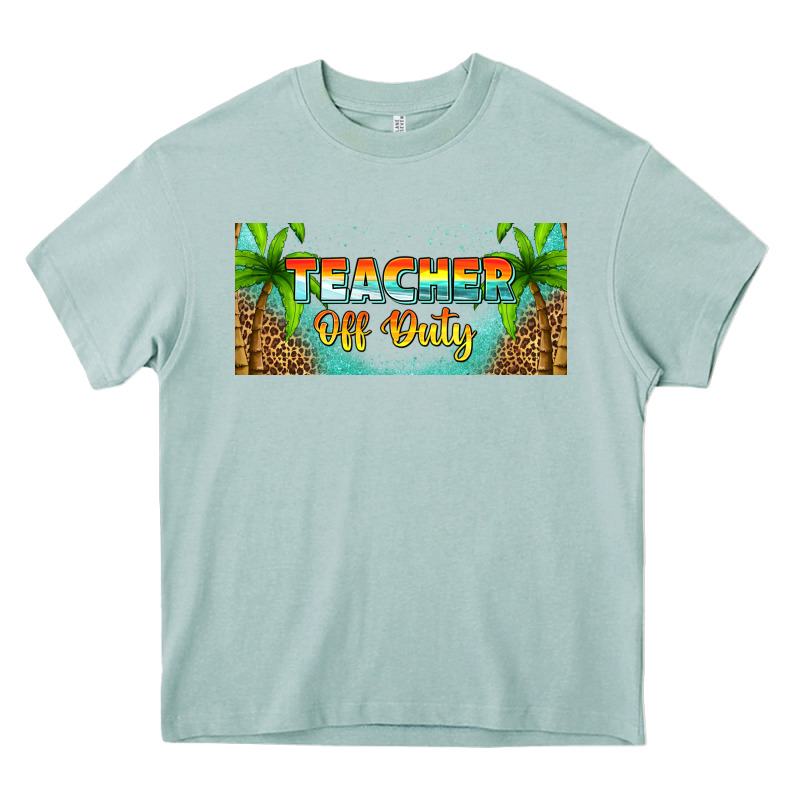 Western Teacher Off Duty 16oz Libbey Glass Heavy Core Tee by HRA Design Shop | Teevron