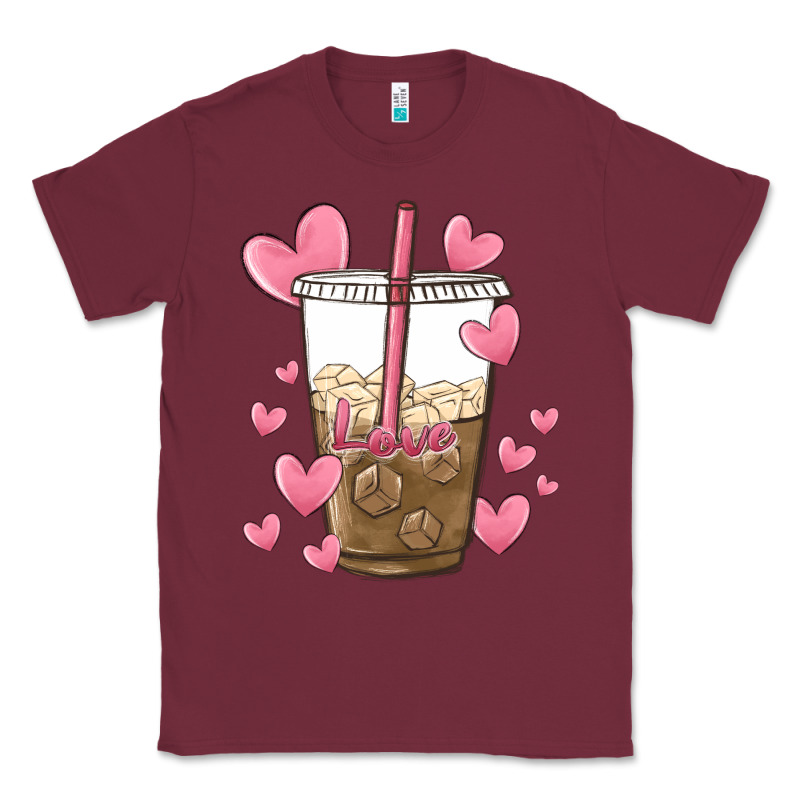 Valentine Coffee Lover Classic Tee by MaliasSmallBusiness | Teevron