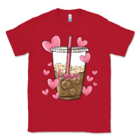 Red valentine coffee lover Classic Tee - MaliasSmallBusiness