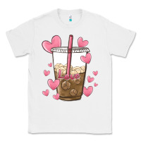 White valentine coffee lover Classic Tee - MaliasSmallBusiness