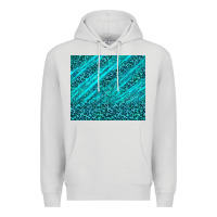 Dove Grey blue glitter with leopard pattern Premium Hoodie - TumblerDesignByShophia