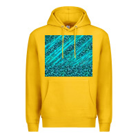 Lemon blue glitter with leopard pattern Premium Hoodie - TumblerDesignByShophia