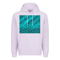 Lilac blue glitter with leopard pattern Premium Hoodie - TumblerDesignByShophia