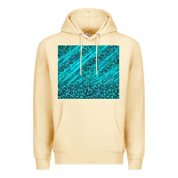 Pina Colada blue glitter with leopard pattern Premium Hoodie - TumblerDesignByShophia