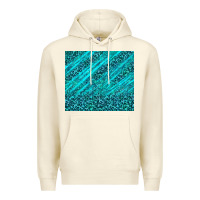 Sandshell blue glitter with leopard pattern Premium Hoodie - TumblerDesignByShophia