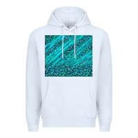 White blue glitter with leopard pattern Premium Hoodie - TumblerDesignByShophia