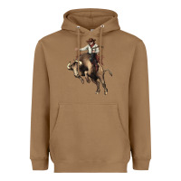 Toasted Coconut Cowboy bull rodeo Heavyweight Hoodie - HowdyJamesFarm