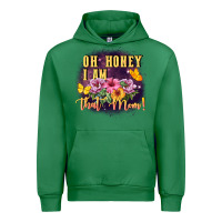 Emerald Oh honey i am that mom Urban Hoodie - FaDigitalArtStudio