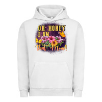 Pigment Lunar Rock Oh honey i am that mom Urban Hoodie - FaDigitalArtStudio