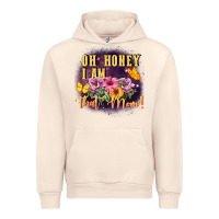Sandshell Oh honey i am that mom Urban Hoodie - FaDigitalArtStudio