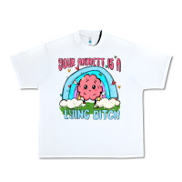 White your anxıett is a lying bitch malia Urban Heavy Tee - MaliasSmallBusiness