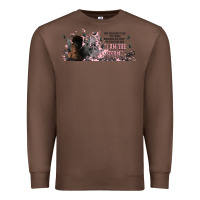 Chestnut i am the storm with girl and butterflies Premium Sweatshirt - TumblerDesignByShophia