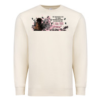 Sandshell i am the storm with girl and butterflies Premium Sweatshirt - TumblerDesignByShophia