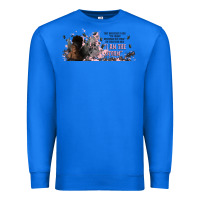 True Royal i am the storm with girl and butterflies Premium Sweatshirt - TumblerDesignByShophia