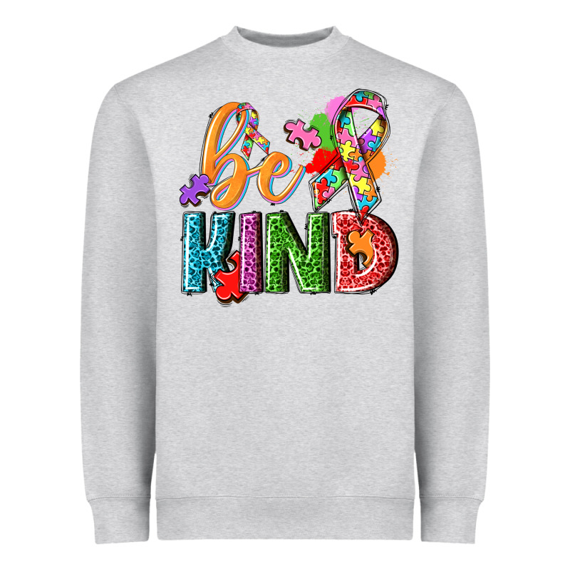 Autism Be Kind Heavyweight Sweatshirt by NancyCooperArtShop | Teevron
