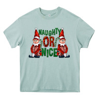 Arona Naughty or nice christmas elfs Heavy Core Tee - FaDigitalArtStudio