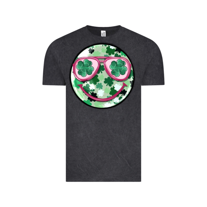 St Patrick's Smiley Vintage Tee by MaliasSmallBusiness | Teevron