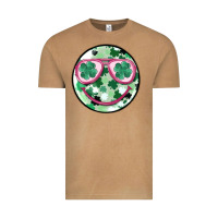 Vintage Camel st patrick's smiley Vintage Tee - MaliasSmallBusiness