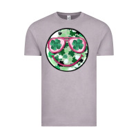 Vintage Zinc st patrick's smiley Vintage Tee - MaliasSmallBusiness