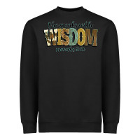 Black she speaks with wisdom proverbs 31 26 Heavyweight Sweatshirt - NancyCooperArtShop