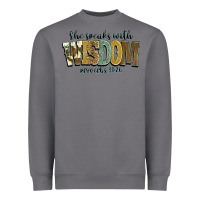 Storm she speaks with wisdom proverbs 31 26 Heavyweight Sweatshirt - NancyCooperArtShop