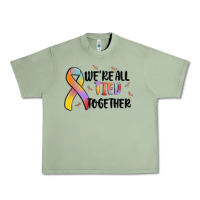 Oil Green we are all tied together Urban Heavy Tee - MaliasSmallBusiness