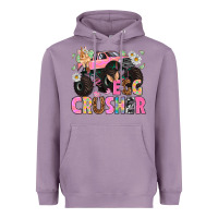 Lavender Egg crusher Easter Day Heavyweight Hoodie - HowdyJamesFarm